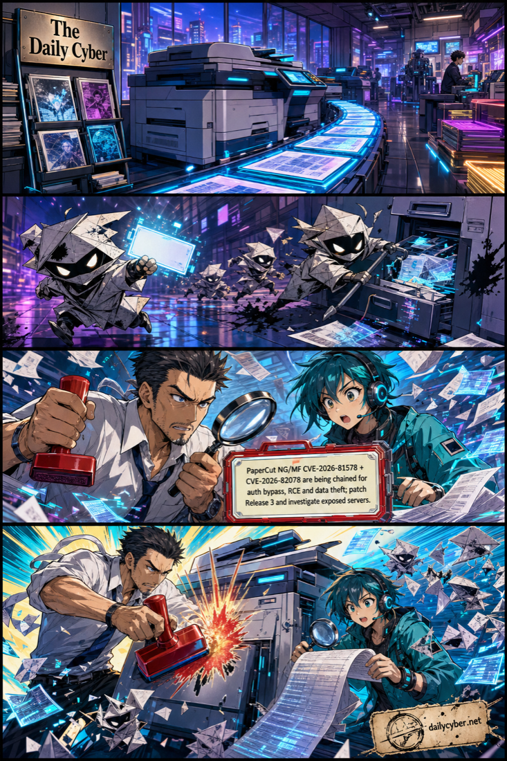 PaperCut Zero-Days Spill the Print Queue